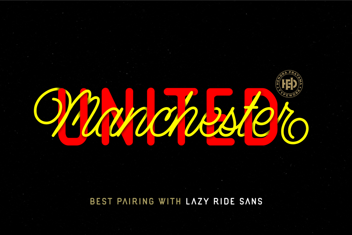 Lazy Ride - Script & Sans, a Script Font by Hendra Pratama (Photo 11 of 21)