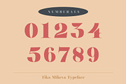 Tika Mikeva - Elegant Serif Typeface, a Serif Font by Morisco (Thumbnail 8 of 10)