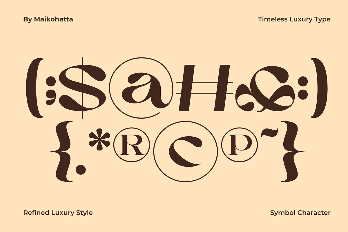 Clance – Modern Luxury Serif, a Serif Font by MaikoHatta (Photo 5 of 8)