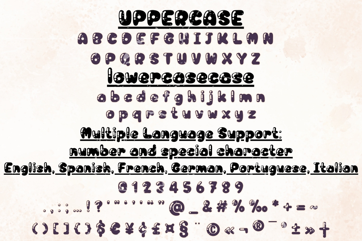 Retro Vintage Vibes - Handwritten, a Handwritten Font by Charmingbear59.design (Photo 5 of 5)