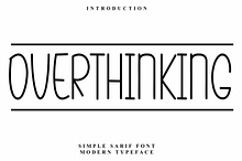 Overthinking