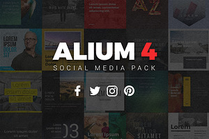 ALIUM 4 | Social Media Pack