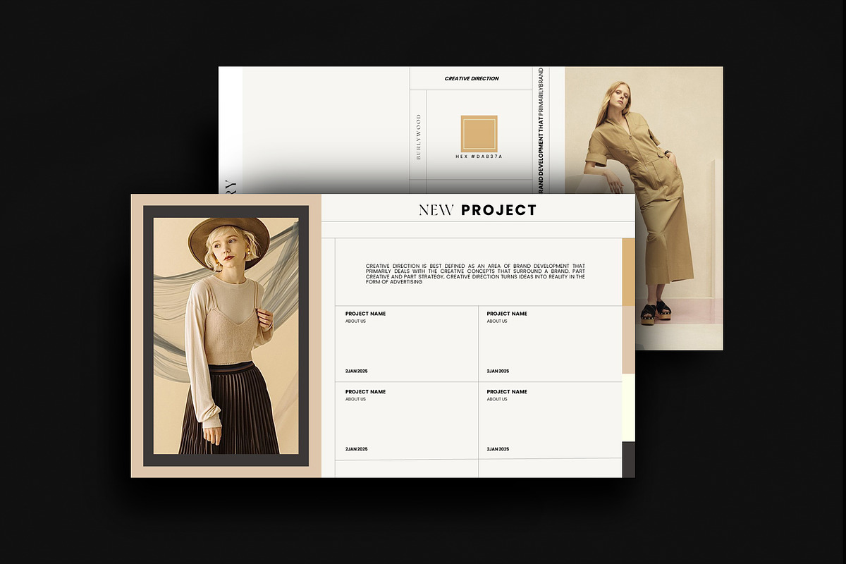 Creative Direction Template, a Presentation Template by Studio Industry