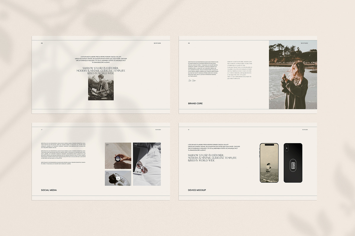 Brand Guideline Presentation, a Presentation Template by evgenystudio (Photo 4 of 11)