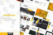 Streetstyle Streetwear Powerpoint, a Presentation Template by desvibes (Thumbnail 1 of 4)