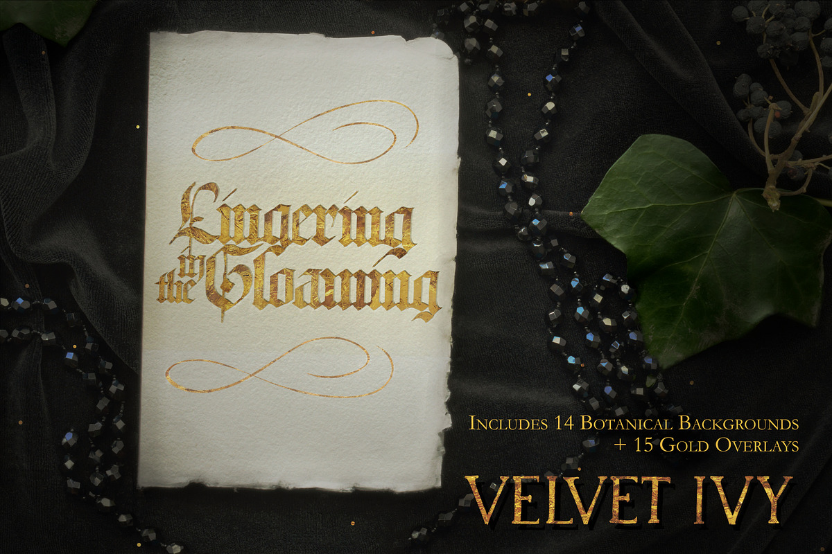 Velvet Ivy – Botanical Backgrounds |, a Background Graphic by Aga Silva (Photo 3 of 9)