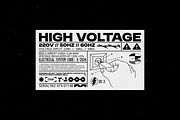 Brutalism tech label pack 3, an Object Graphic by BonkiStudio (Thumbnail 6 of 12)