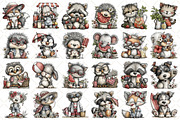 Whimsical Summer Animals Clipart, an Illustration by Black Bird Studio (Thumbnail 2 of 5)