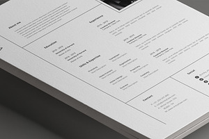 Vicky Resume Template