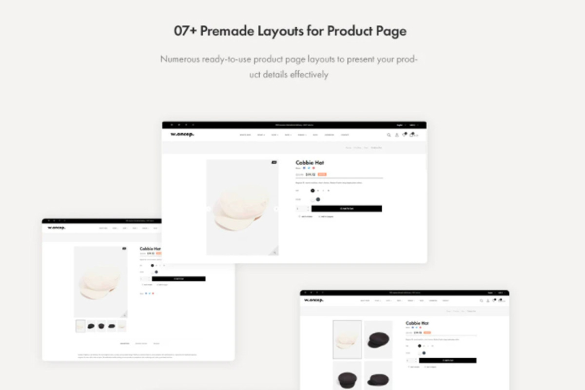 Leo Woncep High-End Women Fashion Pr, a Bootstrap Template by LeoTheme (Photo 4 of 13)
