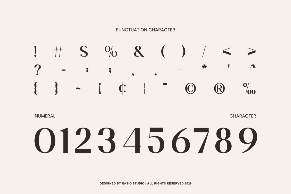 Orviele Clean Elegant Sans Font, a Sans Serif Font by Rasio Studio (Photo 3 of 9)