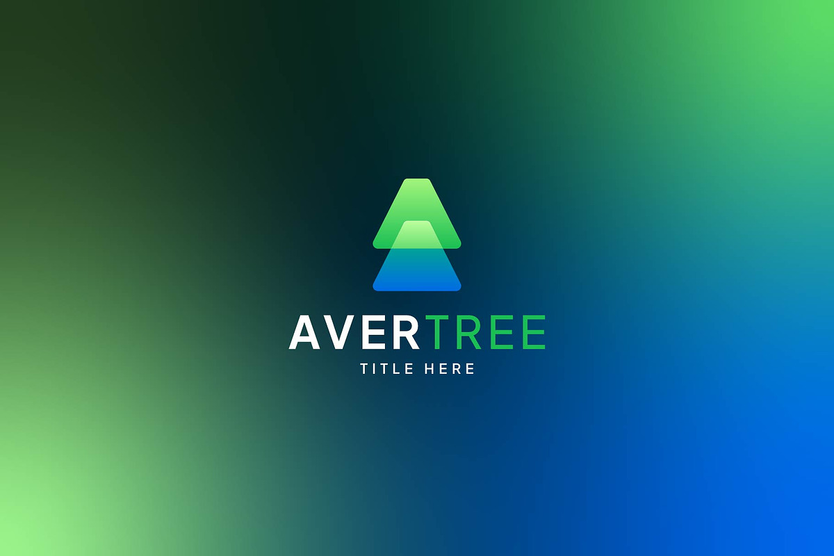 Modern Abstract Tree & Letter A Logo, a Branding & Logo Template by gdrony (Photo 2 of 3)
