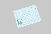 Blue Green Eid Al Adha Greeting Card, a Card Template by Neermana (Thumbnail 3 of 4)