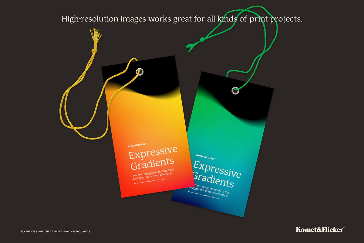 Expressive Gradients, a Texture Graphic by Komet & Flicker (Photo 8 of 15)