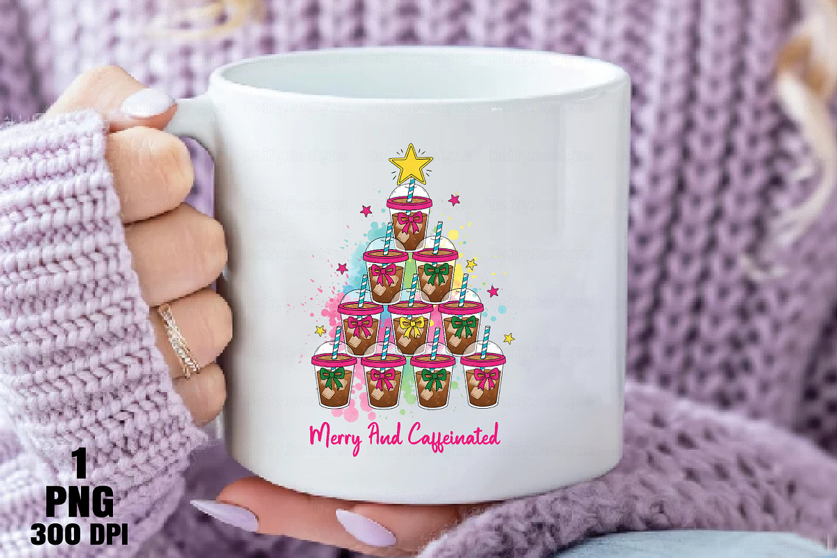 Christmas Coffee Png, To Be Jolly &, an Illustration by Daily.Designs (Photo 3 of 10)