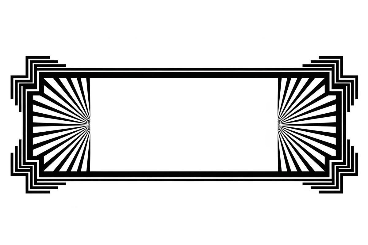 Art Deco Frame SVG Bundle, an Illustration by Creativeshirt (Photo 22 of 31)