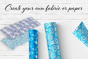 Watercolor seamless patterns, a Pattern Graphic by Visual Animal (Thumbnail 3 of 6)