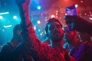 115 Dancing at a party, a Person Photo by Handmadefont (Thumbnail 37 of 118)