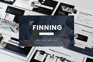 Finning Business Presentation, a Presentation Template by Analogous Temp