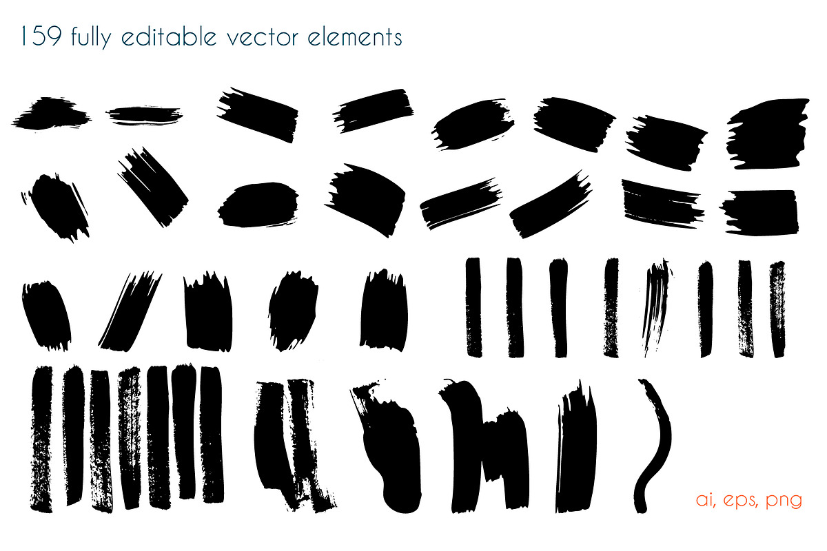 Abstract vector collection, a Pattern Graphic by Kate Art (Photo 16 of 19)