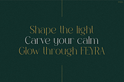 Feyra, a Font by Pinisi ART (Thumbnail 9 of 10)
