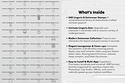 Lingerie & Swimwear Procreate Stamps, a Brush Add-On by Selentaori Studio (Thumbnail 4 of 12)