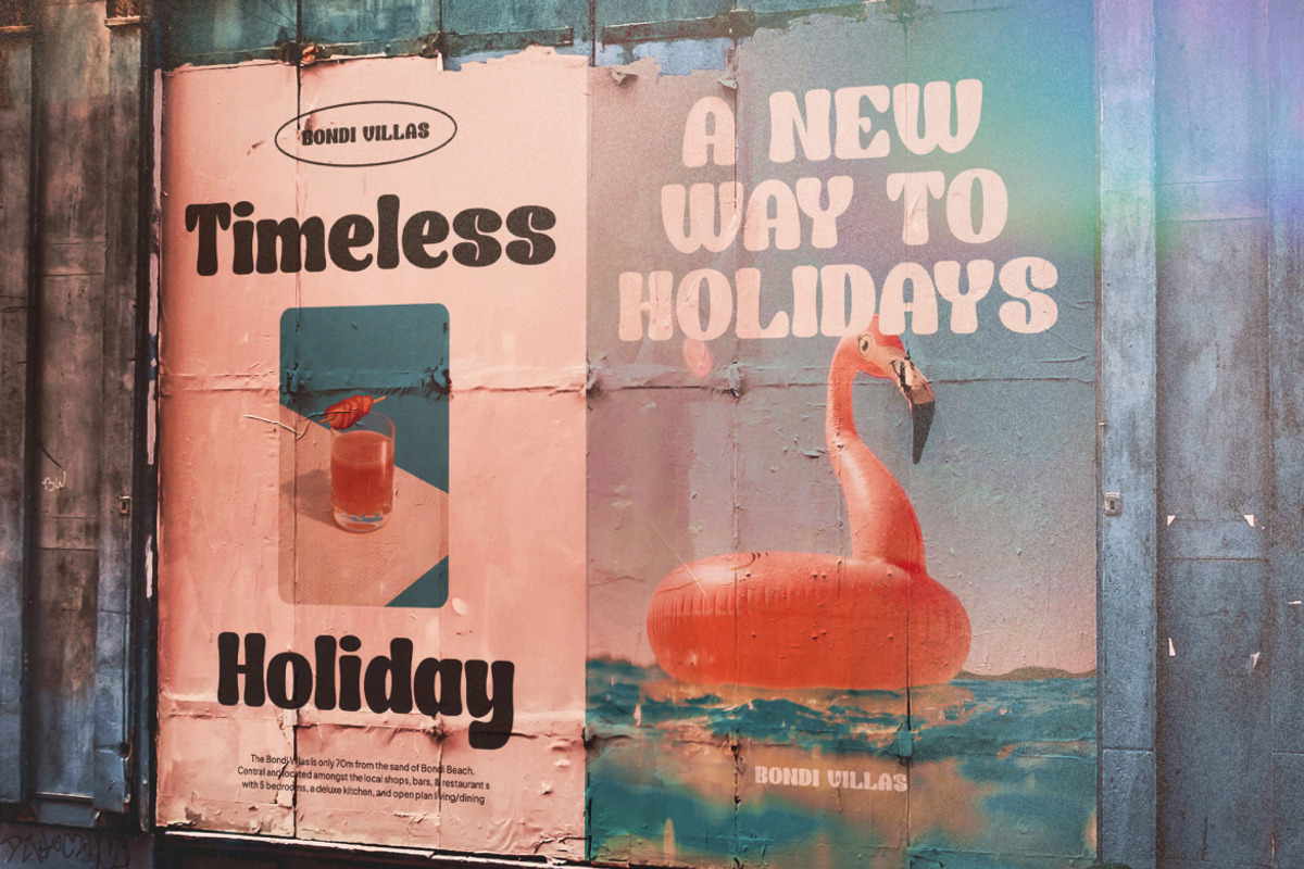 Vintique Retro Display, a Serif Font by Decoconio Design (Photo 5 of 7)