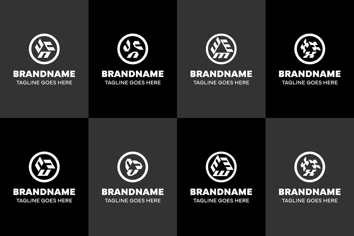 UUU VVV WWW XXX Circular Logo, a Branding & Logo Template by Pray Art Design Studio (Photo 2 of 2)