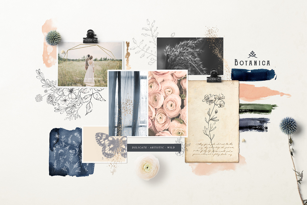 Botanical Graphic Collection, an Illustration by Twigs and Twine (Photo 9 of 10)