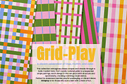 Stripes & Plaids Seamless Pattern, a Pattern Graphic by Essentially Nomadic (Thumbnail 10 of 14)