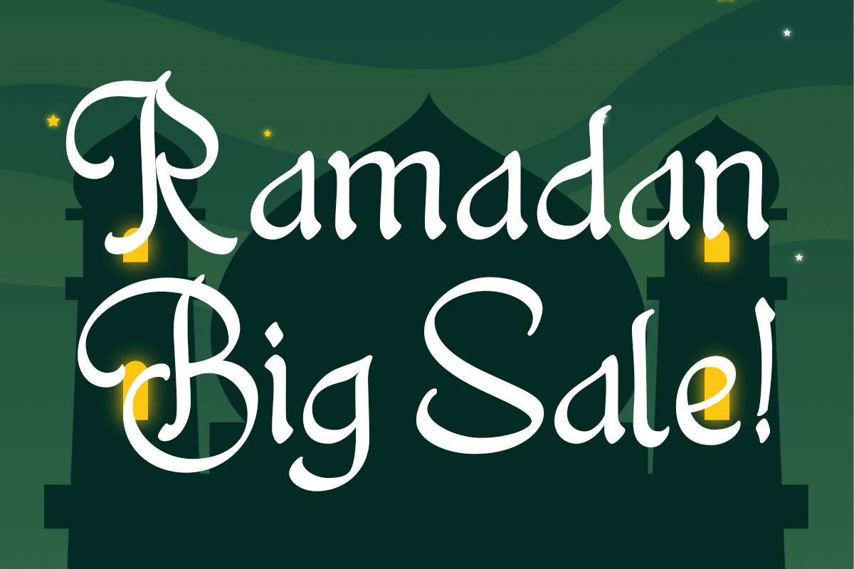 Aljasira Arabic Display Font, a Handwritten Font by Letterhend Studio (Photo 4 of 10)