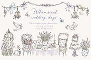 260 Wedding Cliparts, Frames, an Object Graphic by Olya Creative (Thumbnail 3 of 13)
