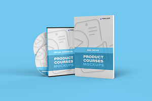 Product Courses Mockups - 10 Views