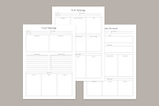 Marketing Planning Pages Set V-06, a Stationery Template by shahsoft (Thumbnail 3 of 3)