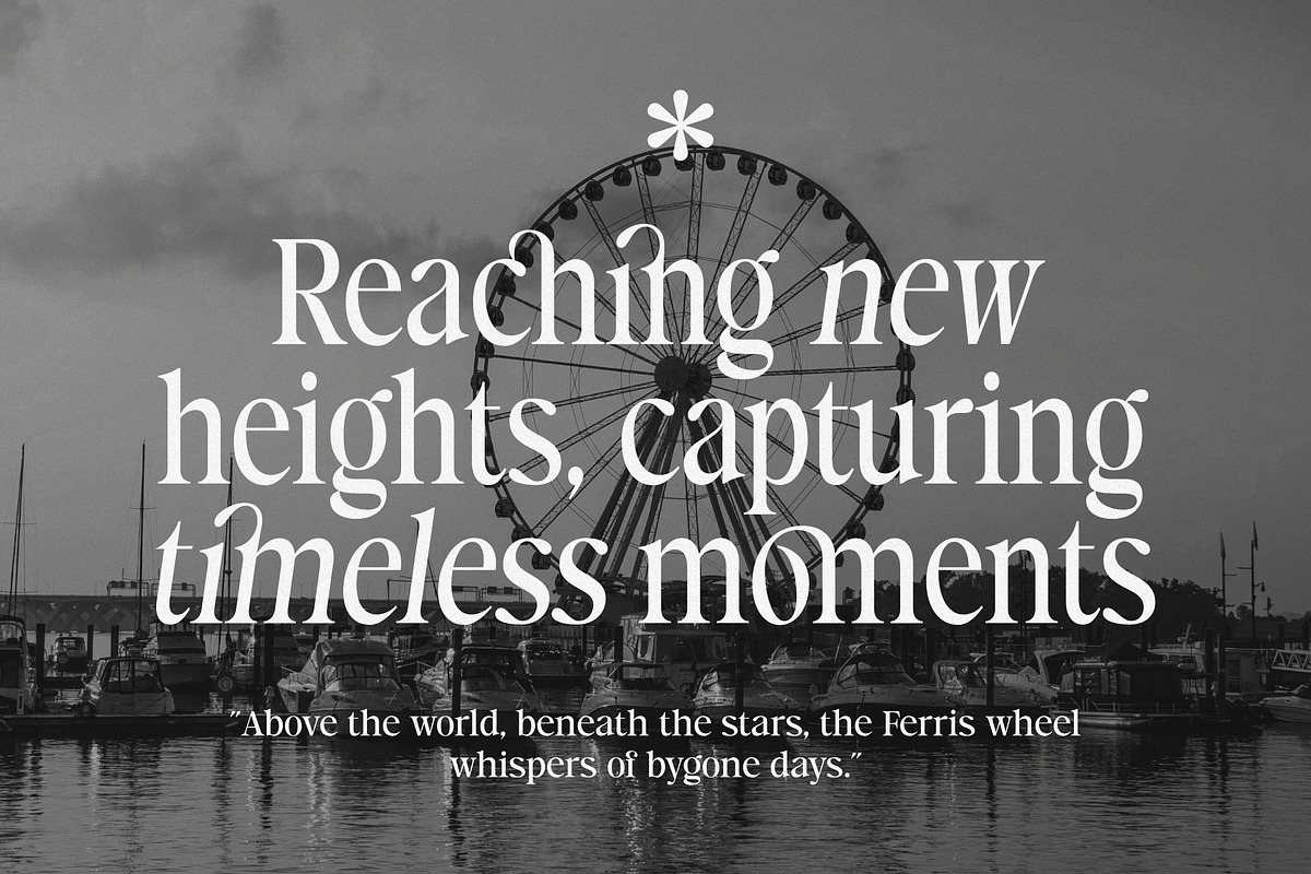 Timeless Memories, a Serif Font by Dora Typefoundry (Photo 2 of 10)