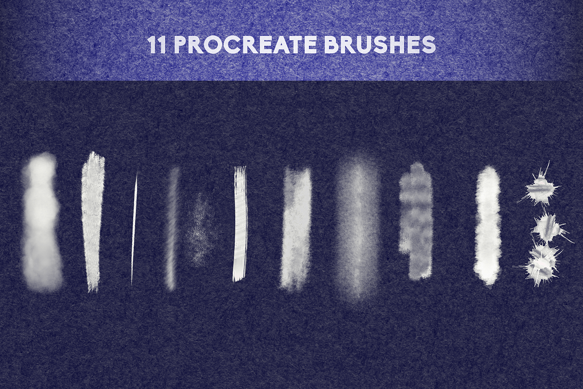 Watercolor Procreate Add Ons Brush, a Brush Add-On by InkCloudDesign (Photo 3 of 6)