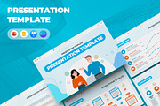 Business Plan PowerPoint Template, a Presentation Template by CreativeUP (Thumbnail 1 of 6)