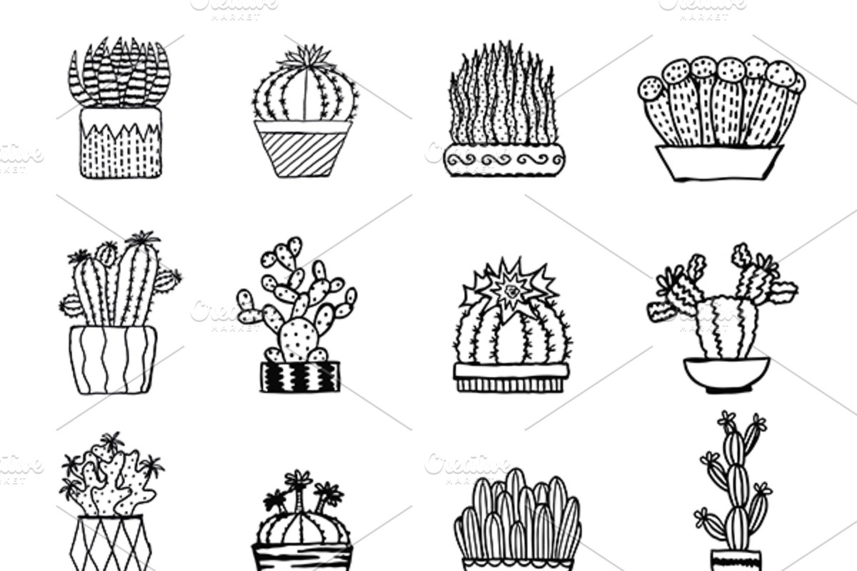 Hand drawn elements bundle, an Object Graphic by Somjai King (Photo 4 of 21)