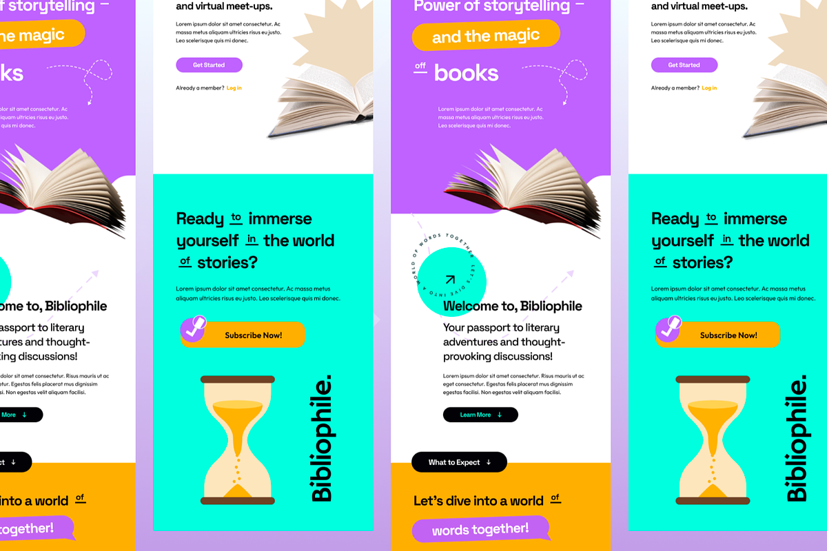 Book Club Email Newsletter, a Templates & Theme by SquidPixey (Photo 5 of 6)