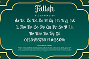 Fattah, a Serif Font by HATFSTUDIO (Thumbnail 7 of 8)
