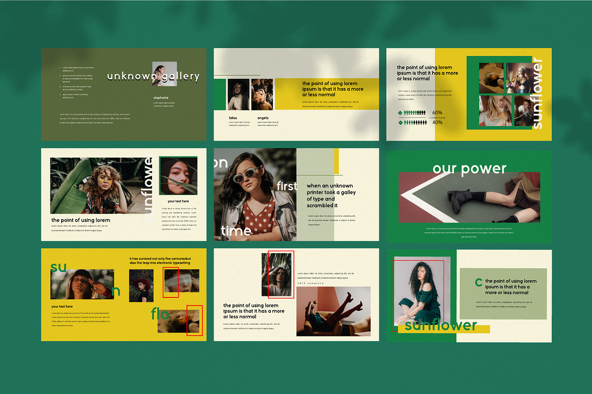 ✨ Sunflower - Powerpoint, a Presentation Template by Dirtytemp Studio (Photo 9 of 11)