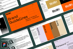 Brand Guidelines Template - Figma, a Presentation Template by Typefool's Shop
