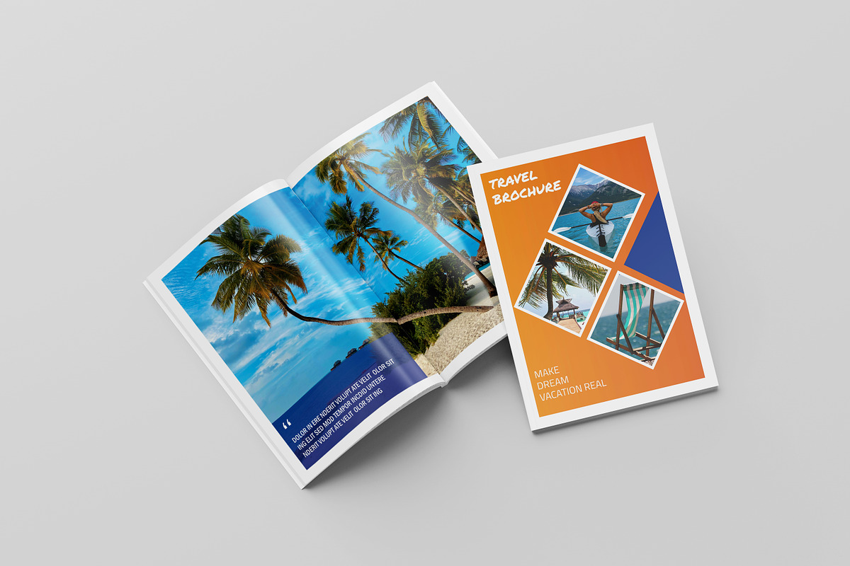 Travel Agency Brochure Template, a Magazine Template by retrographix (Photo 10 of 11)