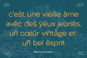 Lumend Vintage – Sans Serif Stamp, a Sans Serif Font by Craft Supply Co. (Thumbnail 5 of 8)
