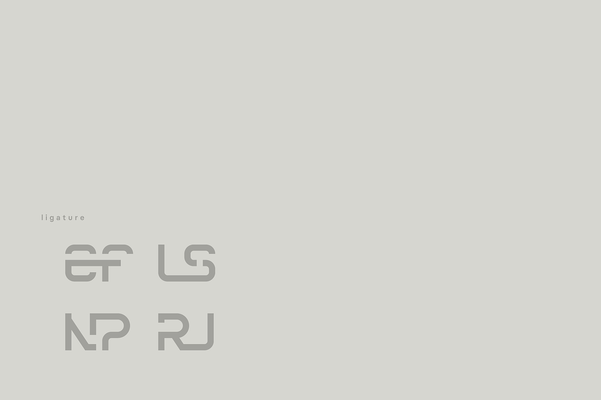 Cowbe Tech Font, a Font by baqoos (Photo 4 of 6)