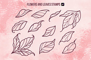 Floral Procreate Stamps for Tattoo, a Brush Add-On by InkPrintsTattoo (Thumbnail 5 of 9)