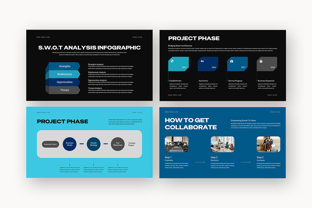 Poda : Pitch Deck Powerpoint, a Presentation Template by Punkl Camp (Photo 10 of 16)