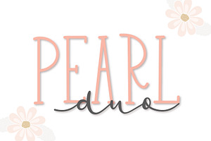 Pearl Duo - Script & Print