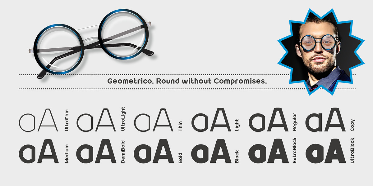 Geometrico, a Sans Serif Font by FSdesign