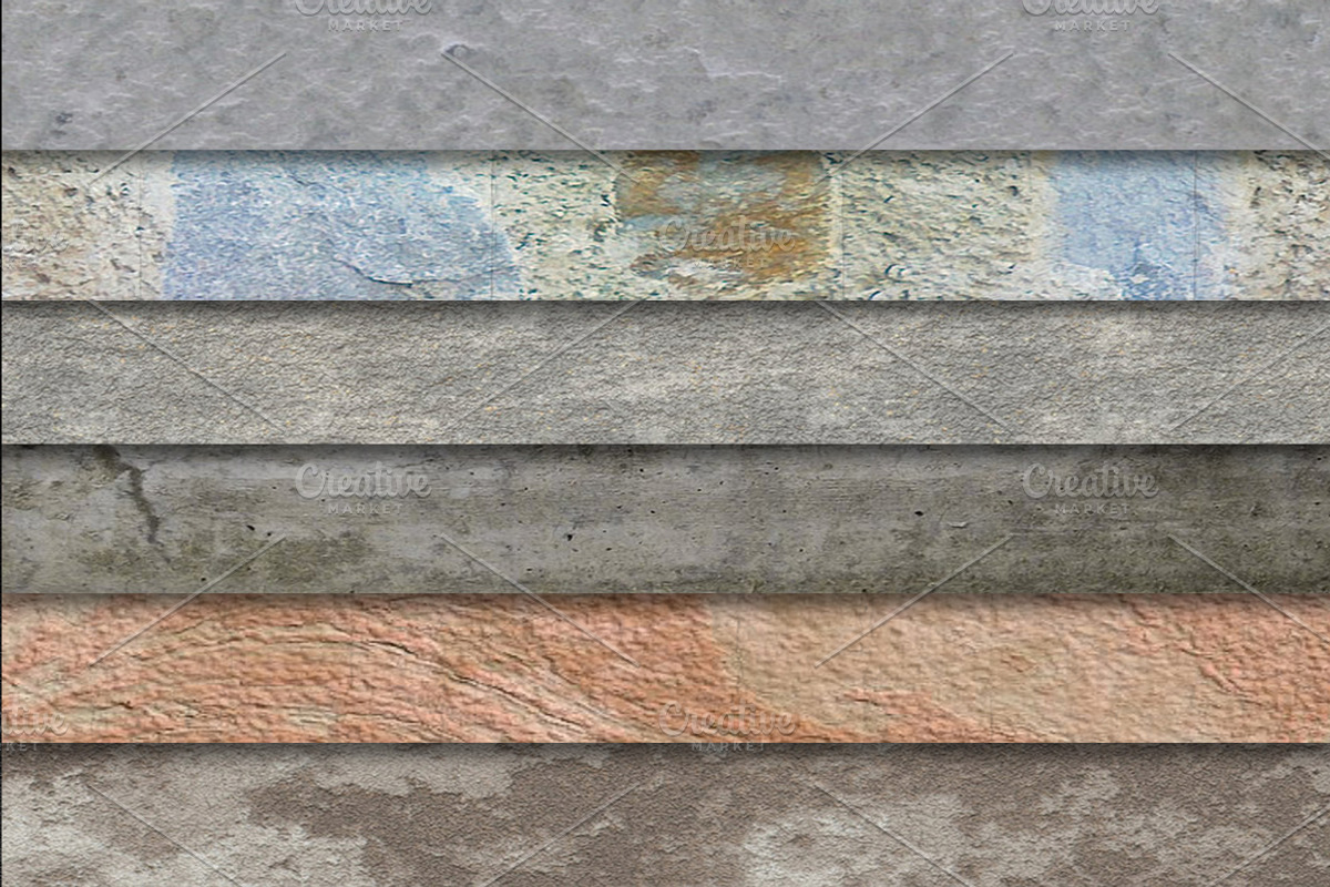 30 Concrete Textures Pack, a Texture Graphic by DesignRalko (Photo 3 of 6)